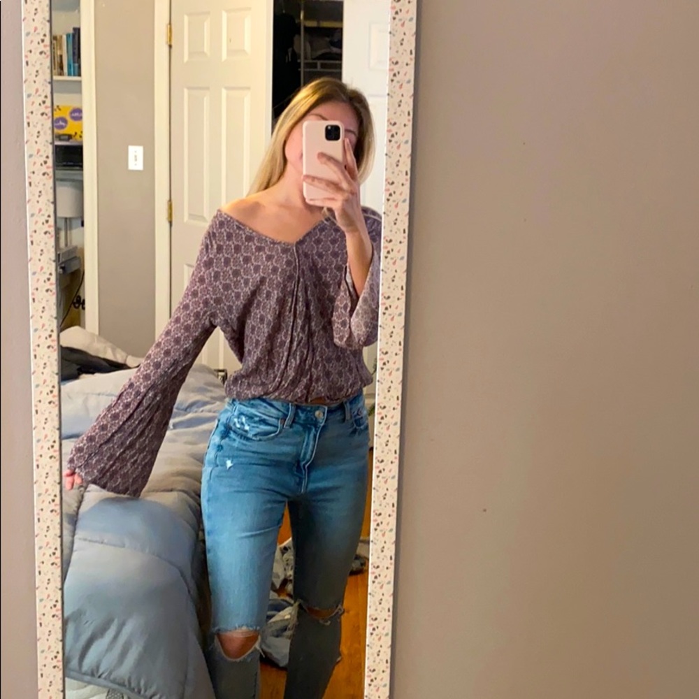 american eagle blouse